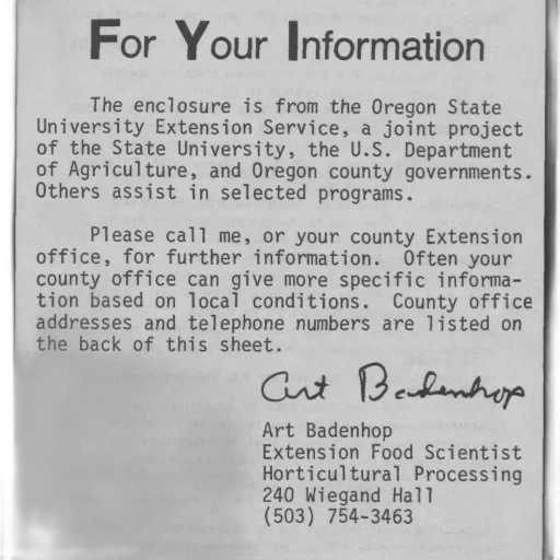 letter, oregon, state, university, extension, service, shown, signature transparent PNG cut-out