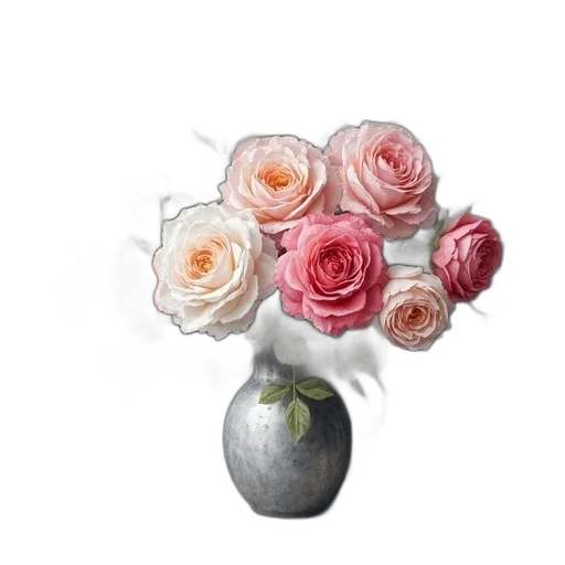 flower, crown, jewelry, hat, photorealistic, 3d render, watercolor, oil painting transparent PNG cut-out