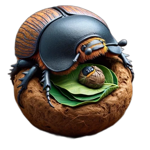 creature, hat, food, animal, concept art, 3d render, photorealistic, fantasy art transparent PNG cut-out