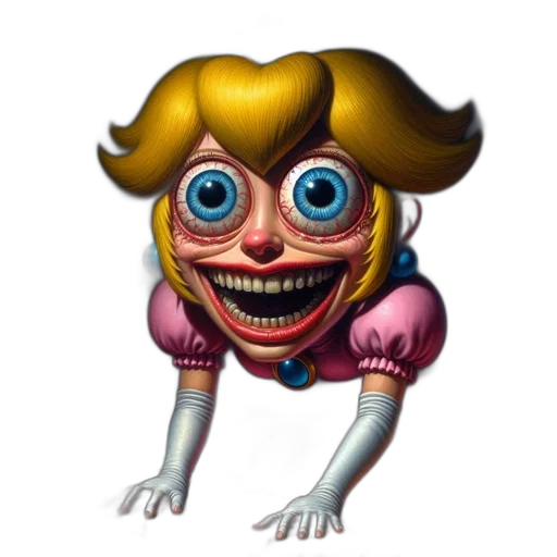 creature, face, mask, animal, concept art, 3d render, pixel art, cartoon transparent PNG cut-out