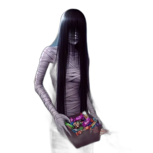 dress, creature, flower, mask, concept art, fantasy art, pixel art, 3d render transparent PNG cut-out