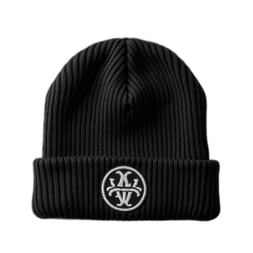 hat, crown, beanie, initials transparent PNG cut-out