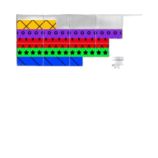 jewelry, crown, 3d render, pixel art, colorful, neon, pastel, monochrome transparent PNG cut-out