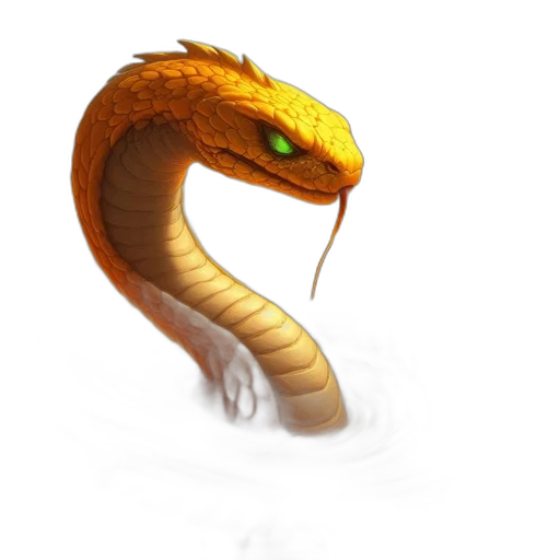 dragon, staff, creature, animal, concept art, fantasy art, 3d render, photorealistic transparent PNG cut-out