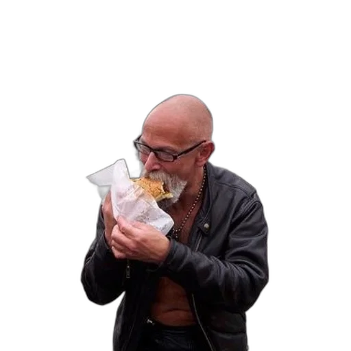 bottle, mask, food, jacket, concept art, underwater, bald, man transparent PNG cut-out