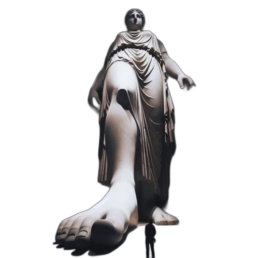 shoes, dress, creature, 3d render, concept art, photorealistic, monochrome, grand transparent PNG cut-out