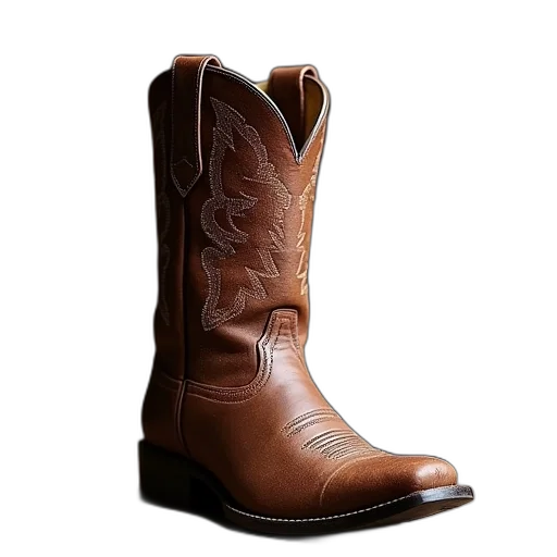 shoes, old, west, boots transparent PNG cut-out