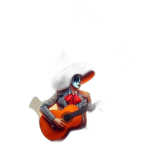 robot, jacket, weapon, hat, concept art, 3d render, watercolor, pixel art transparent PNG cut-out
