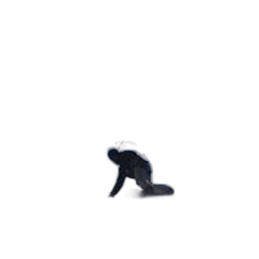 shoes, staff, umbrella, hat, pixel art, concept art, monochrome, dark transparent PNG cut-out