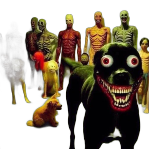 mask, creature, animal, concept art, unconventional, scene, features, array transparent PNG cut-out