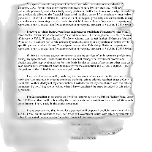 letter, michael, doursen, discussing, his, spouse, law, firm transparent PNG cut-out