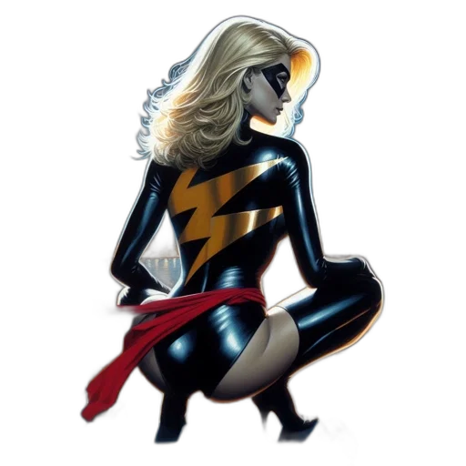 comic book art, concept art, cartoon, fantasy art, marvel, stands, high, ledge transparent PNG cut-out
