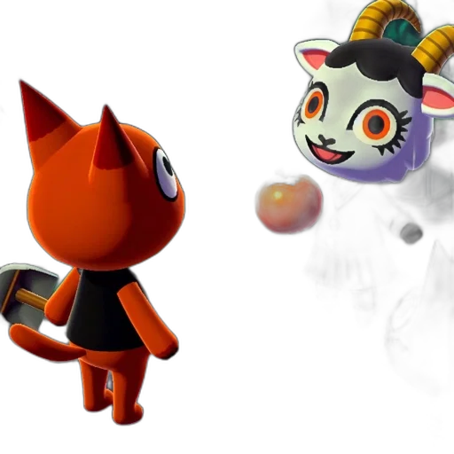 3d render, concept art, fire, three, animated, characters, cat, gothic-looking transparent PNG cut-out