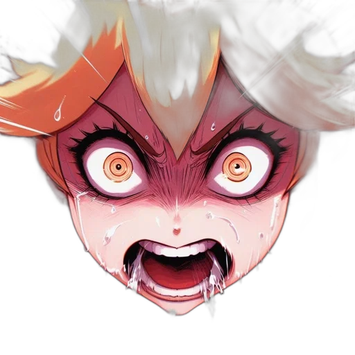 mask, face, crown, creature, concept art, anime, fantasy art, comic book art transparent PNG cut-out
