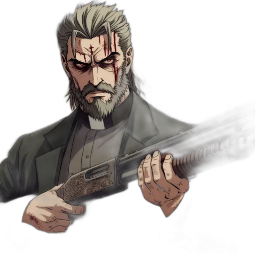 weapon, staff, sword, concept art, pixel art, comic book art, anime, ominous transparent PNG cut-out