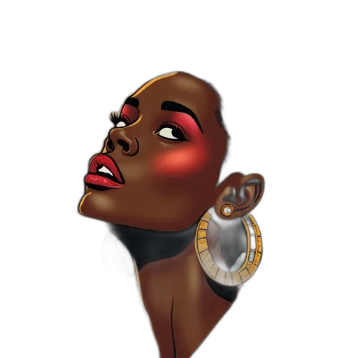 jewelry, face, crown, concept art transparent PNG cut-out