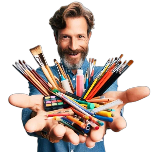 staff, jewelry, weapon, furniture, photorealistic, oil painting, 3d render, artist transparent PNG cut-out