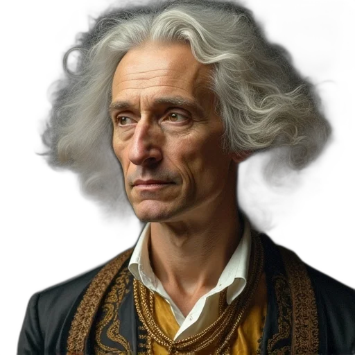face, hair, jacket, staff, photorealistic, concept art, fantasy art, cartoon transparent PNG cut-out