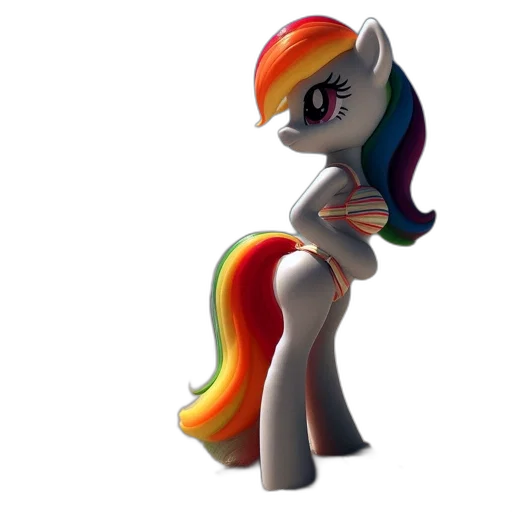 staff, dress, 3d render, concept art, pixel art, fantasy art, whimsical, pony transparent PNG cut-out