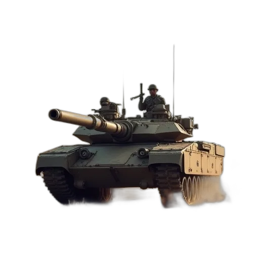 weapon, animal, car, 3d render transparent PNG cut-out