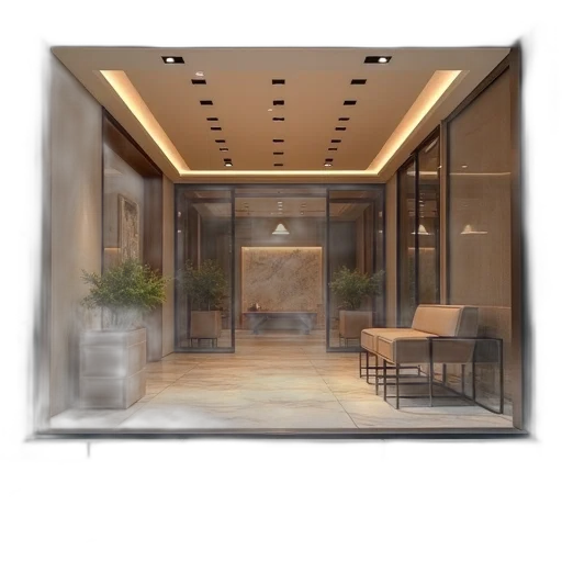 building, furniture, photorealistic, 3d render transparent PNG cut-out