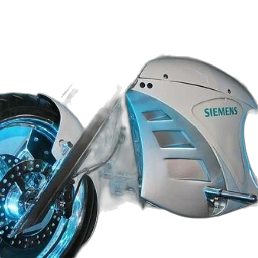 weapon, 3d render, cyberpunk, concept art, photorealistic, futuristic, motorcycle, siemens transparent PNG cut-out