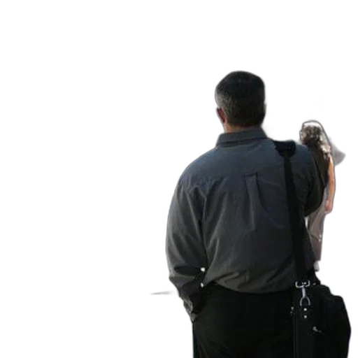 staff, jacket, dress, umbrella, 3d render, concept art, outer space, man transparent PNG cut-out