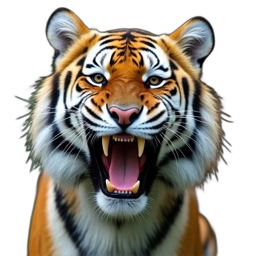 animal, creature, face, photorealistic, 3d render, fantasy art, concept art, close-up transparent PNG cut-out