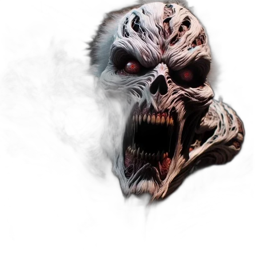 mask, creature, face, animal, concept art, fantasy art, photorealistic, 3d render transparent PNG cut-out