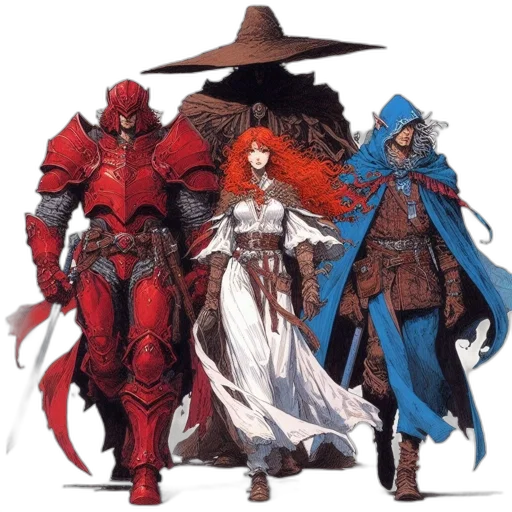 sword, staff, hat, concept art, fantasy art, pixel art, comic book art, fire transparent PNG cut-out