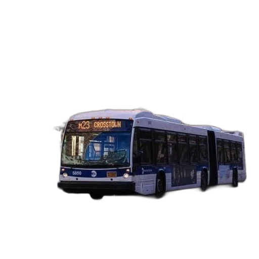 photorealistic, 3d render, concept art, pixel art, city, bus, route, number transparent PNG cut-out