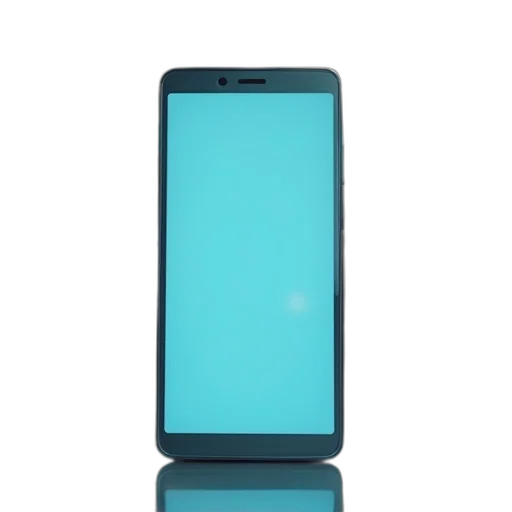 blue, cell, phone, advertising transparent PNG cut-out
