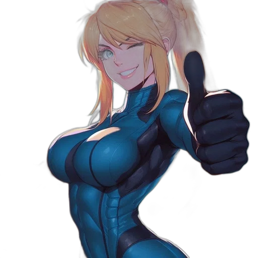 robot, weapon, jacket, anime, comic book art, concept art, cartoon, blue transparent PNG cut-out