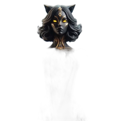 mask, staff, face, crown, fantasy art, concept art, comic book art, pixel art transparent PNG cut-out