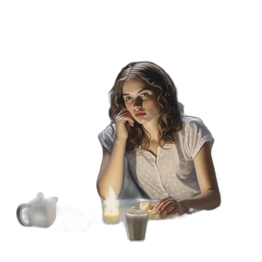 food, jewelry, face, staff, 3d render, photorealistic, concept art, oil painting transparent PNG cut-out