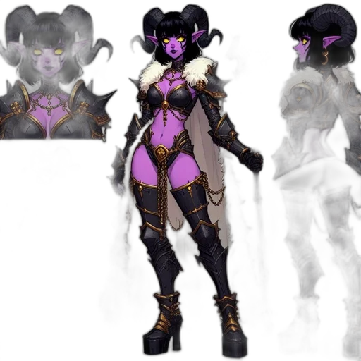 concept art, cyberpunk, fantasy art, 3d render, dark, monochrome, ethereal, armored transparent PNG cut-out
