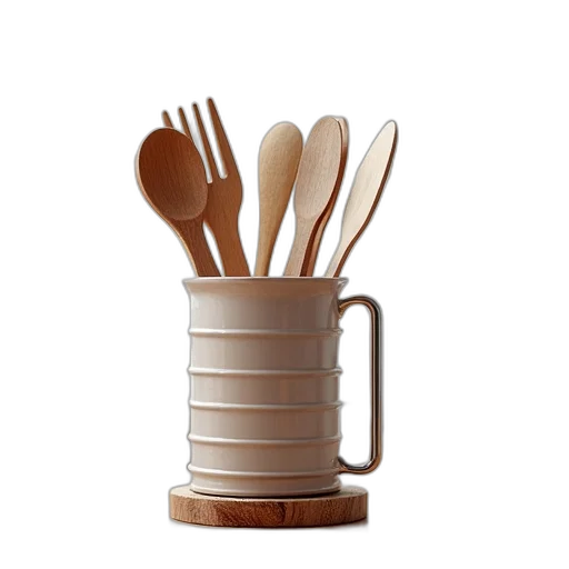 food, 3d render, earth tones, kitchen transparent PNG cut-out
