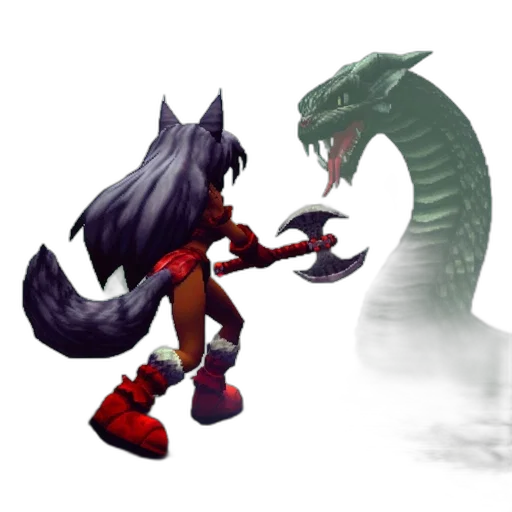 dragon, creature, weapon, concept art, 3d render, fantasy art, pixel art, red transparent PNG cut-out