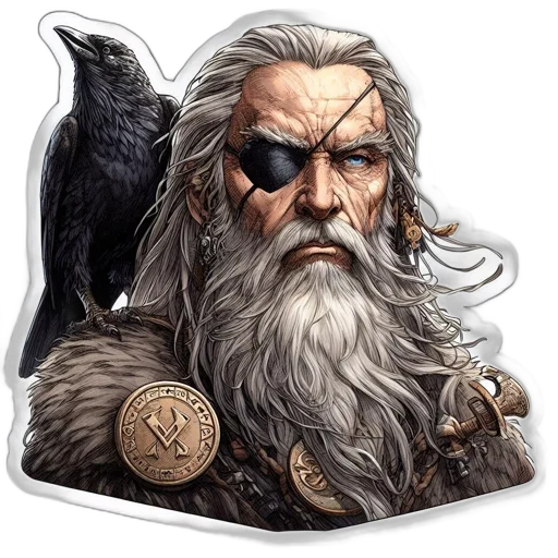 dragon, fantasy art, concept art, pixel art, photorealistic, elderly, man, raven transparent PNG cut-out