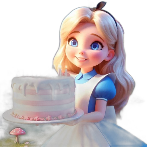 dress, crown, face, 3d render, photorealistic, concept art, cartoon, young transparent PNG cut-out