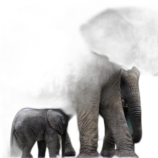 animal, creature, mask, photorealistic, concept art, 3d render, pencil sketch, fog transparent PNG cut-out