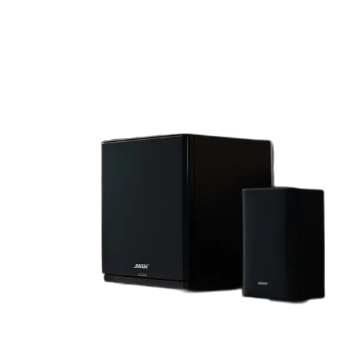 3d render, bose, subvox, series transparent PNG cut-out