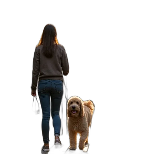 animal, creature, staff, jacket transparent PNG cut-out