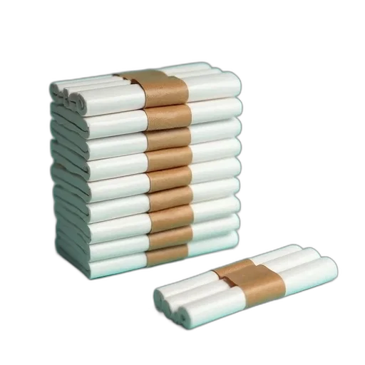 furniture, 3d render, earth tones, pastel, green, stack, white, cigarette transparent PNG cut-out