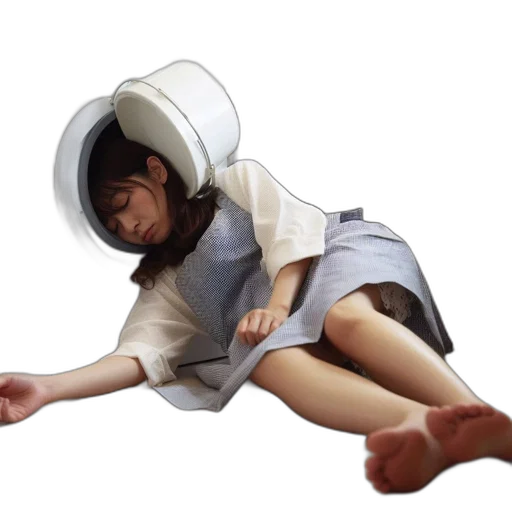 robot, hat, furniture, creature, 3d render, photorealistic, concept art, anime transparent PNG cut-out