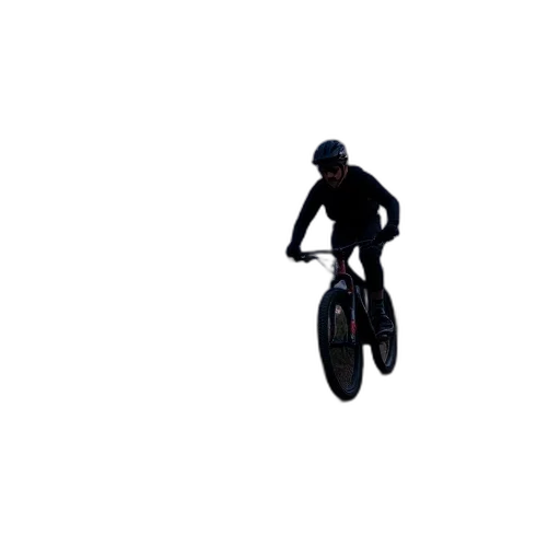 creature, pixel art, 3d render, concept art, photorealistic, mountain, biker, riding transparent PNG cut-out