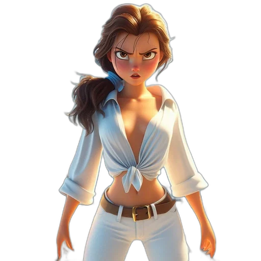 staff, jacket, dress, concept art, comic book art, cartoon, fantasy art, animated transparent PNG cut-out