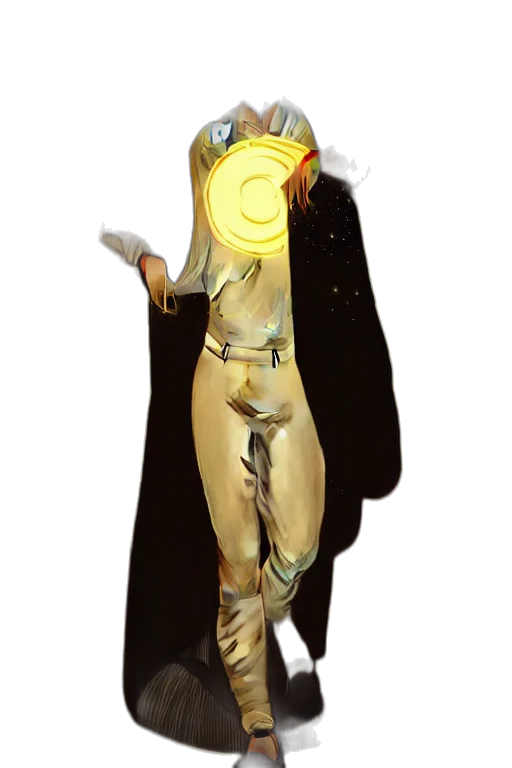staff, mask, dress, robot transparent PNG cut-out