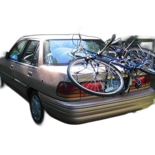 car, weapon, gold, two, bikes, back transparent PNG cut-out
