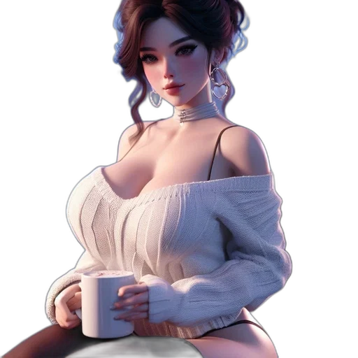 dress, jacket, staff, crown, concept art, fantasy art, photorealistic, 3d render transparent PNG cut-out